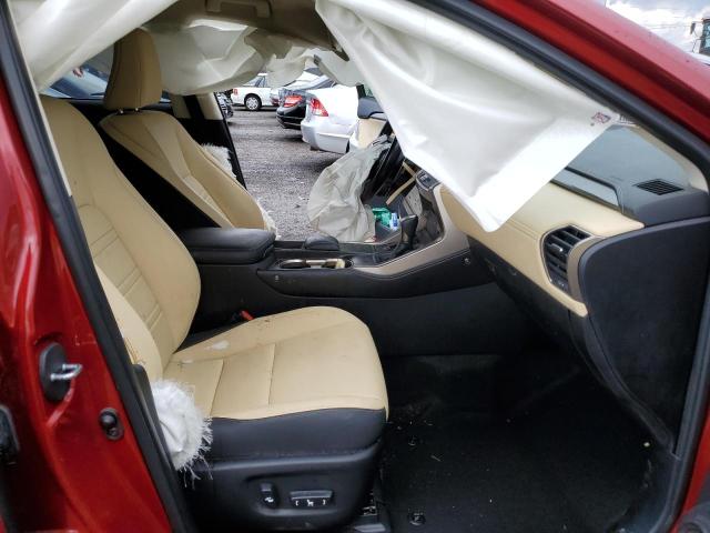 JTJAARBZ7L5011910 - 2020 LEXUS NX 300 BAS Czerwony zdjęcie 5