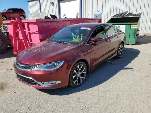 1C3CCCCBXGN112213 - 2016 CHRYSLER 200 C RED photo 9