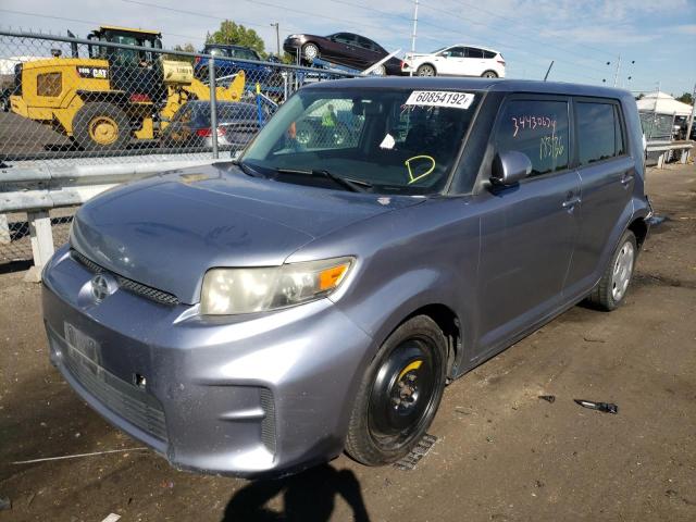 JTLZE4FE4CJ008477 - 2012 TOYOTA SCION XB GRAY photo 2