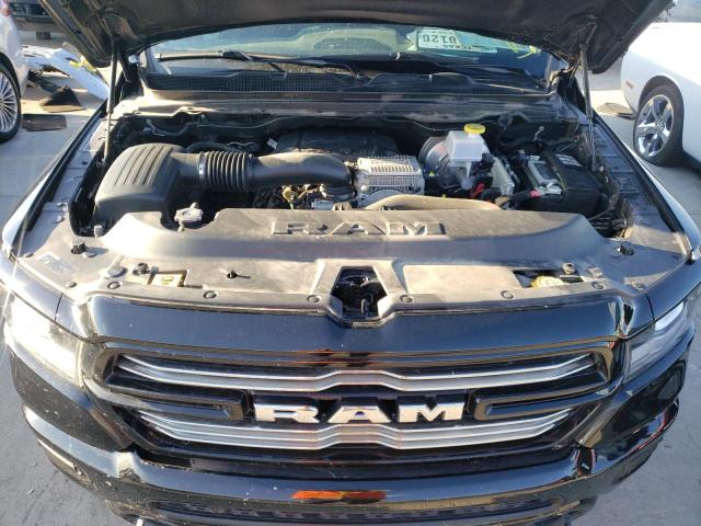 1C6RREJTXMN673865 - 2021 RAM 1500 LARAM BLACK photo 7