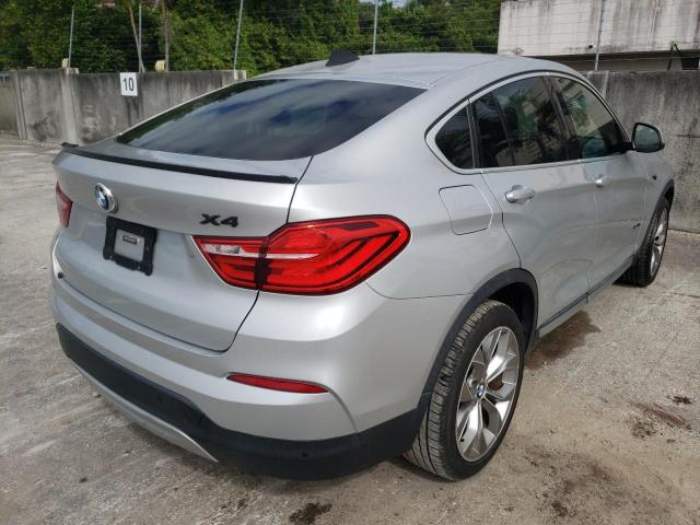 5UXXW3C58G0M90301 - 2016 BMW X4 XDRIVE2 SILVER photo 4