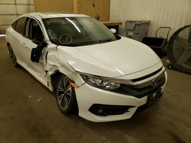 19XFC1F78GE026195 - 2016 HONDA CIVIC EXL Ақ фото 1