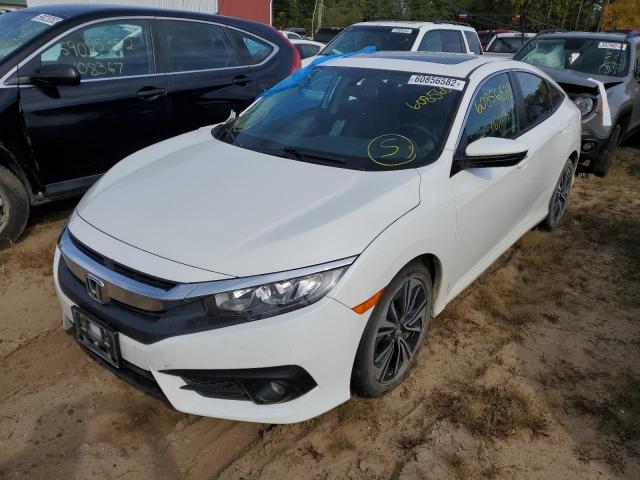 19XFC1F78GE026195 - 2016 HONDA CIVIC EXL Ақ фото 2