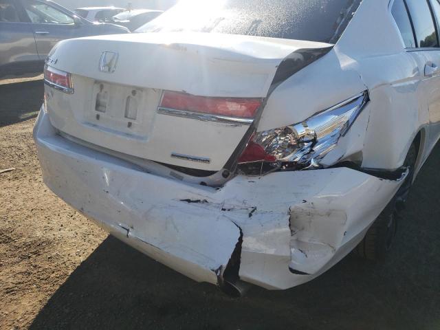 1HGCP2F62CA191033 - 2012 HONDA ACCORD SE WHITE photo 9