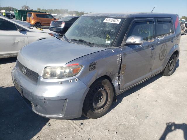 JTLKE50E091084805 - 2009 TOYOTA SCION XB ვერცხლისფერი ფოტო 2