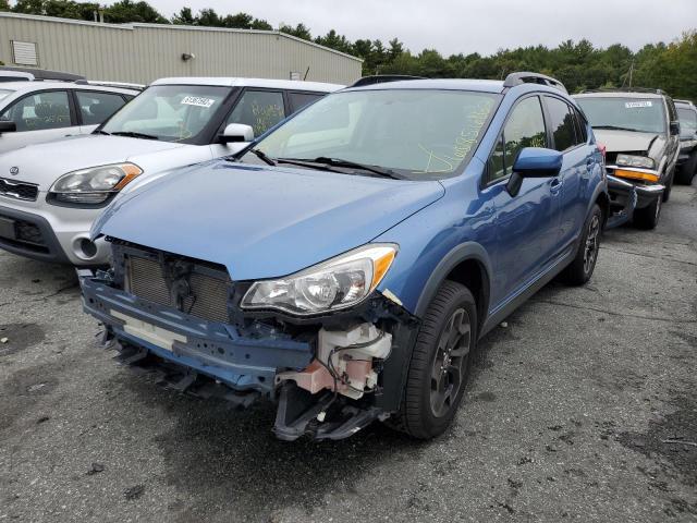 JF2GPABC3H8235319 - 2017 SUBARU CROSSTREK BLUE photo 2