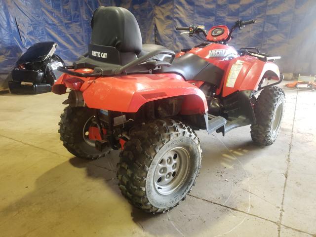 4UF06ATV06T225837 - 2006 ARCTIC CAT 400 ATV RED photo 4