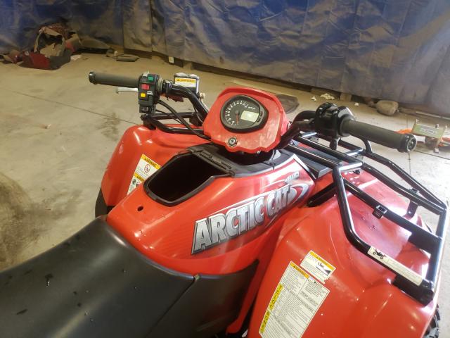 4UF06ATV06T225837 - 2006 ARCTIC CAT 400 ATV RED photo 5