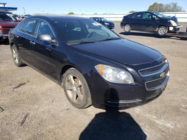 1G1ZC5E00CF115647 - 2012 CHEVROLET MALIBU SED BLACK photo 1