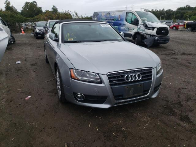 WAUVFAFH1AN018306 - 2010 AUDI A5 PRESTIG SILVER photo 1