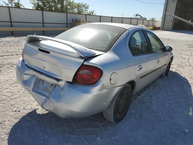 1B3ES26CX4D607830 - 2004 DODGE NEON BASE SILVER photo 4