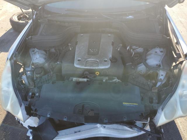 JNKAJ09F28M353061 - 2008 INFINITI EX35 BASE SILVER photo 7