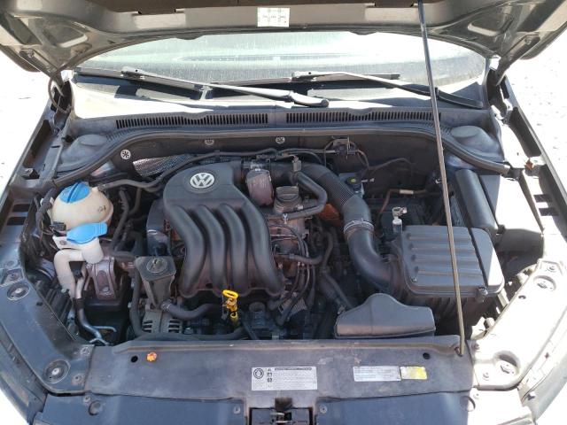 3VW2K7AJXDM391984 - 2013 VOLKSWAGEN JETTA BASE GRAY photo 7