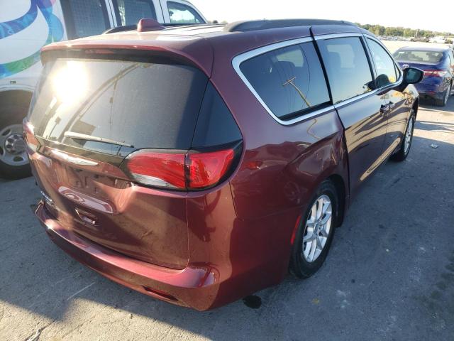 2C4RC1DG6LR181837 - 2020 CHRYSLER VOYAGER LX MAROON photo 4