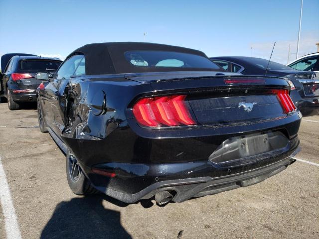 1FATP8UH6L5125797 - 2020 FORD MUSTANG BLACK photo 3