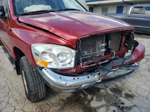 1D7HU18207J639573 - 2007 DODGE RAM 1500 S RED photo 9