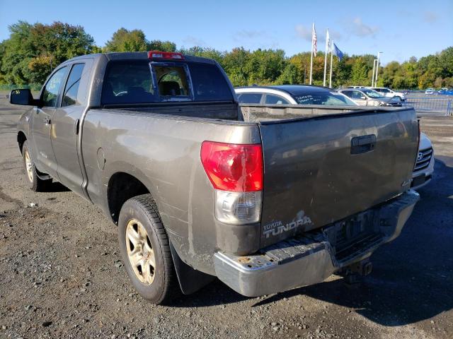 5TFBV541X9X087727 - 2009 TOYOTA TUNDRA DOU GRAY photo 3