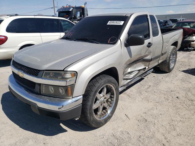 1GCCS19E378209420 - 2007 CHEVROLET COLORADO TAN photo 2