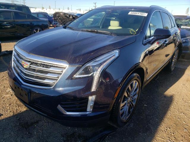 1GYKNERS6HZ189699 - 2017 CADILLAC XT5 PREMIU BLUE photo 2