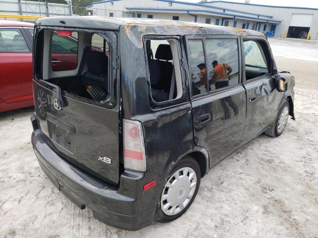 JTLKT324864127232 - 2006 TOYOTA SCION XB შავი ფოტო 4