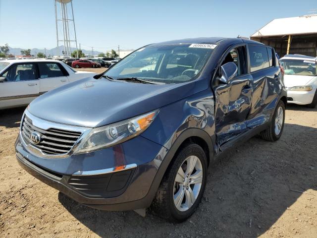 KNDPB3A25D7351509 - 2013 KIA SPORTAGE B BLUE photo 2