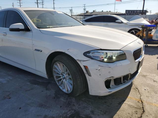 WBAXA5C54ED689506 - 2014 BMW 535 D WHITE photo 9