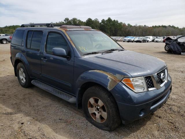 5N1AR18U26C678629 - 2006 NISSAN PATHFINDER BLUE photo 9