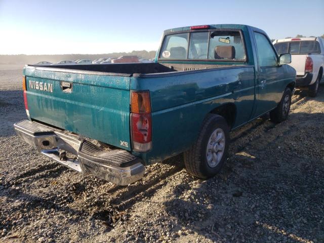 1N6SD11S1VC386823 - 1997 NISSAN TRUCK BASE GREEN photo 4