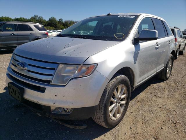 2FMDK4JC7ABA11326 - 2010 FORD EDGE SEL SILVER photo 2