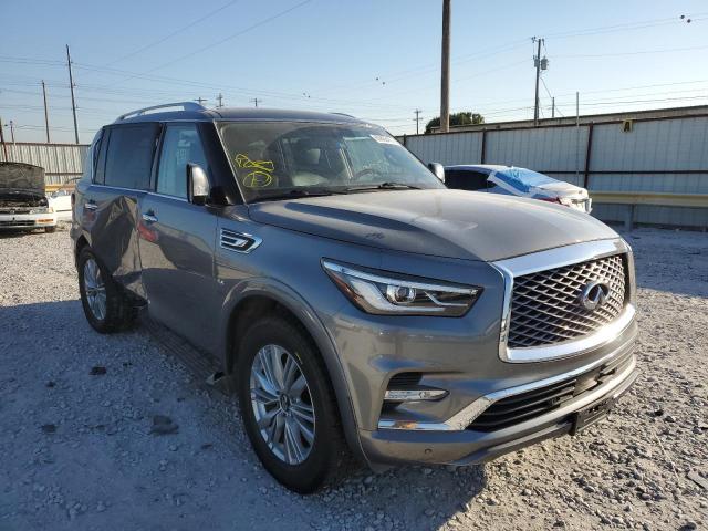 JN8AZ2NF4K9681110 - 2019 INFINITI QX80 LUXE GRAY photo 1