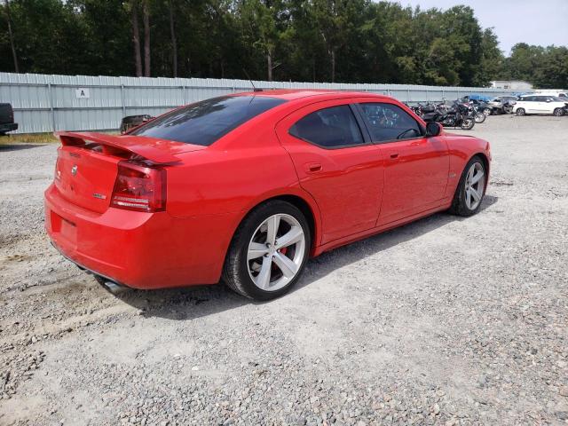 2B3KA73W08H154795 - 2008 DODGE CHARGER SR RED photo 4