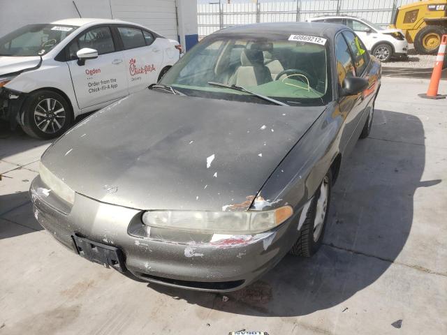 1G3WH52K4WF320829 - 1998 OLDSMOBILE INTRIGUE GRAY photo 2