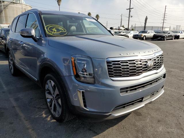 5XYP6DHC7LG042358 - 2020 KIA TELLURIDE BLUE photo 1