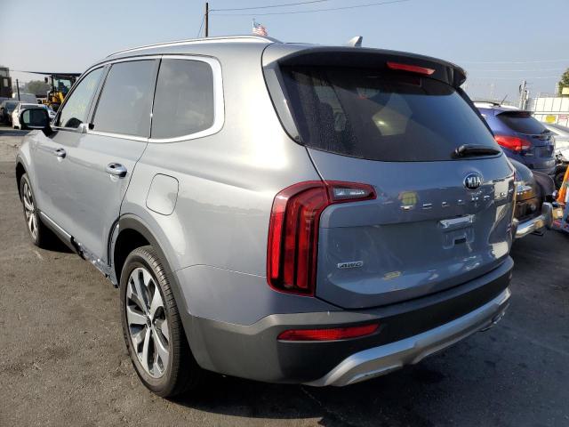 5XYP6DHC7LG042358 - 2020 KIA TELLURIDE BLUE photo 3