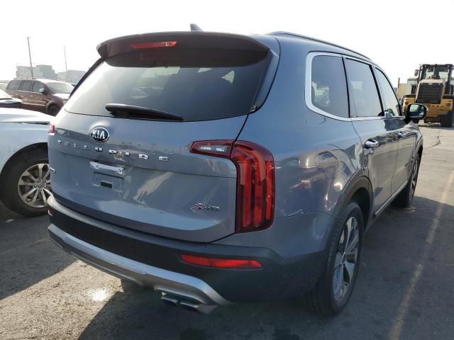 5XYP6DHC7LG042358 - 2020 KIA TELLURIDE BLUE photo 4