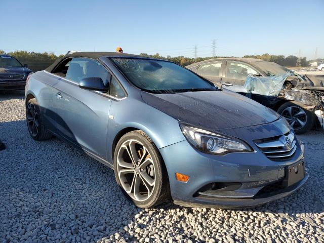 W04WV3N52GG038598 - 2016 BUICK CASCADA 1S BLUE photo 1