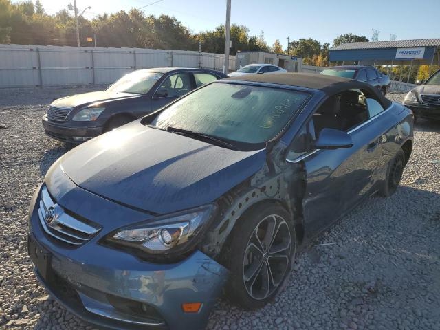W04WV3N52GG038598 - 2016 BUICK CASCADA 1S BLUE photo 2