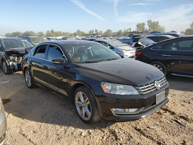 1VWCN7A37EC071943 - 2014 VOLKSWAGEN PASSAT SEL BLACK photo 1