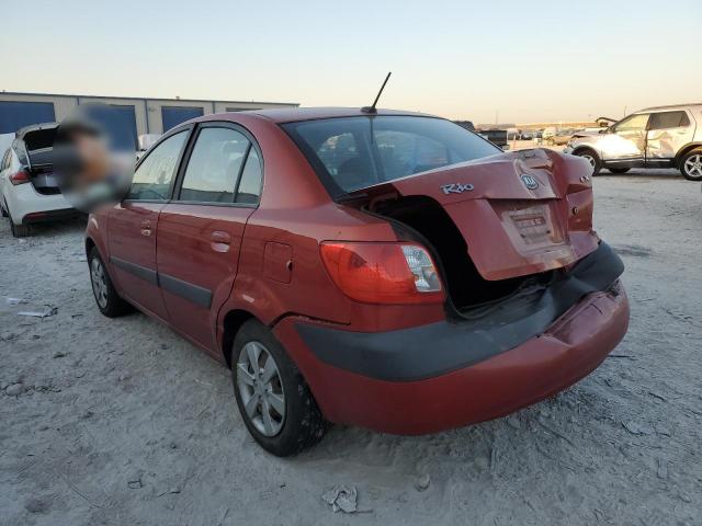 KNADE223896571068 - 2009 KIA RIO BASE RED photo 3