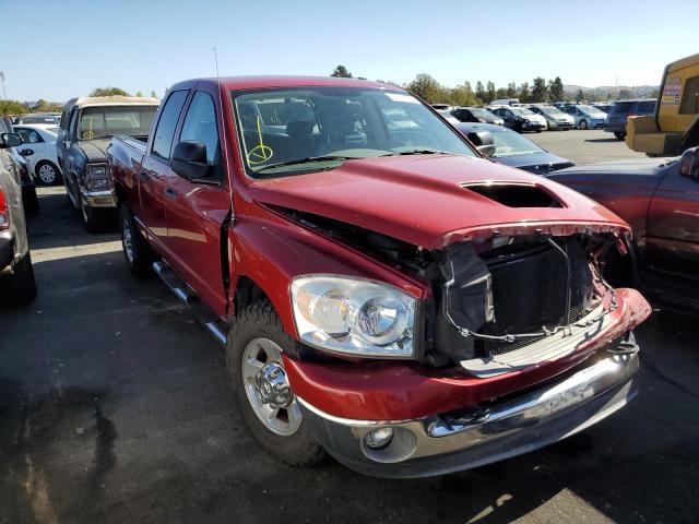 3D7KR28A58G105749 - 2008 DODGE RAM 2500 S RED photo 1