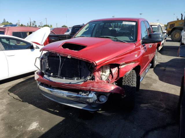 3D7KR28A58G105749 - 2008 DODGE RAM 2500 S RED photo 2