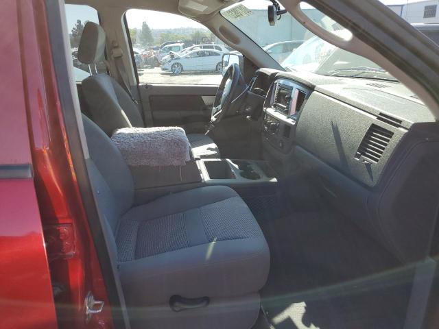 3D7KR28A58G105749 - 2008 DODGE RAM 2500 S RED photo 5