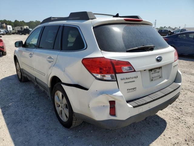 4S4BRCLC9C3273832 - 2012 SUBARU OUTBACK 2. WHITE photo 3