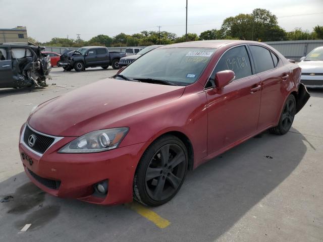 JTHBF5C22C5167063 - 2012 LEXUS IS 250 RED photo 2