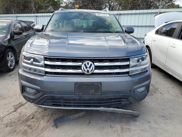 1V2WP2CAXKC600188 - 2019 VOLKSWAGEN ATLAS SE GRAY photo 9