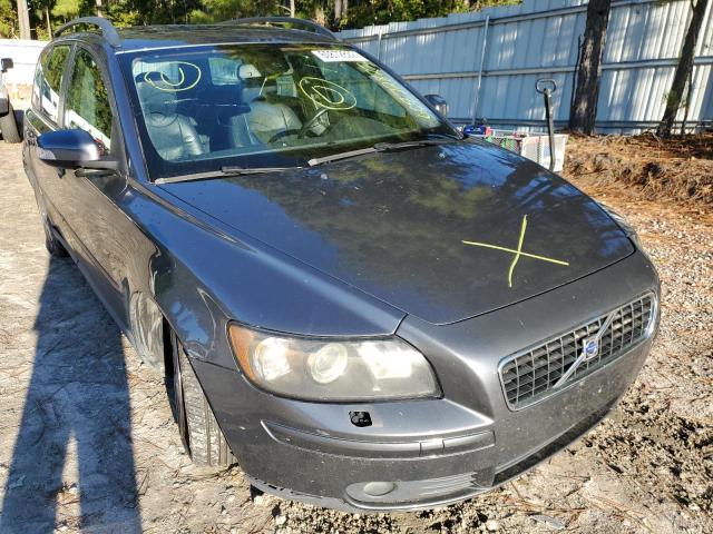 YV1MJ682872273431 - 2007 VOLVO V50 T5 GRAY photo 1