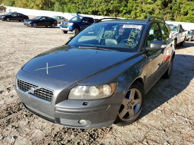 YV1MJ682872273431 - 2007 VOLVO V50 T5 GRAY photo 2