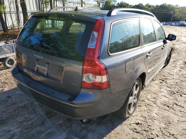 YV1MJ682872273431 - 2007 VOLVO V50 T5 GRAY photo 4