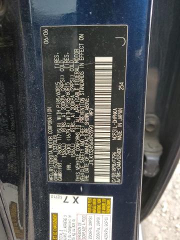 JTLKT324564093590 - 2006 TOYOTA SCION XB Blau Foto 10