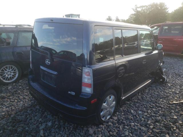 JTLKT324564093590 - 2006 TOYOTA SCION XB Blau Foto 4